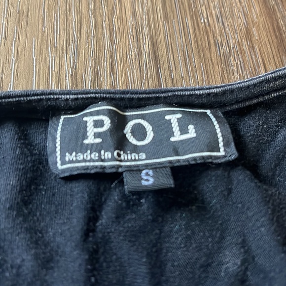 POL Small Black and Grey Knee Length Cover Up/Cardigan - Picture 3 of 5